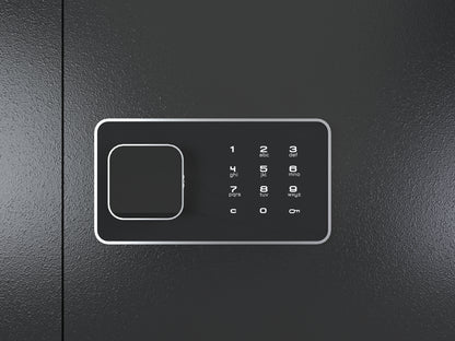 In Wall Gun Safe Keypad Entry - Black
