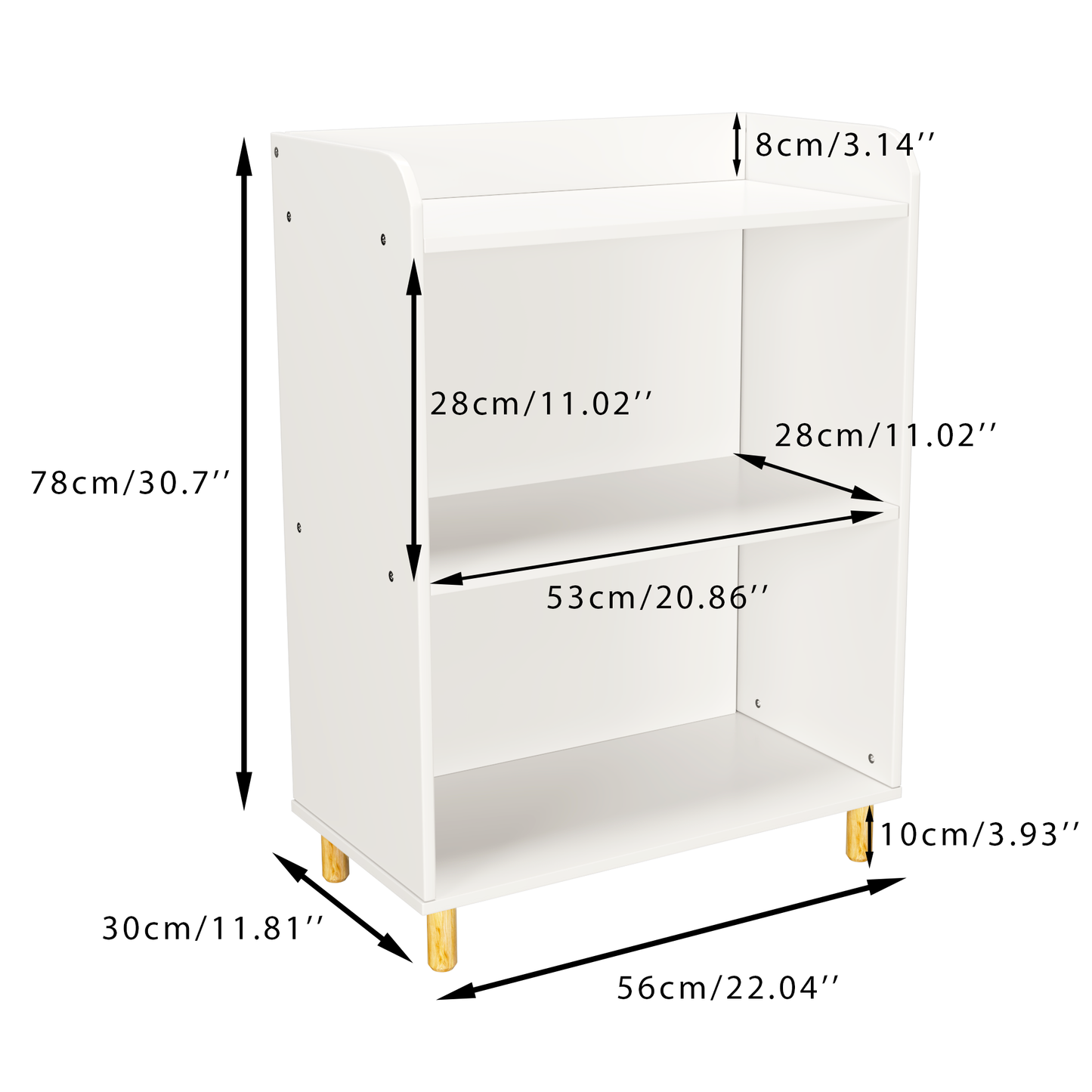 Kid Bookshelf Toy Storage Cabinet