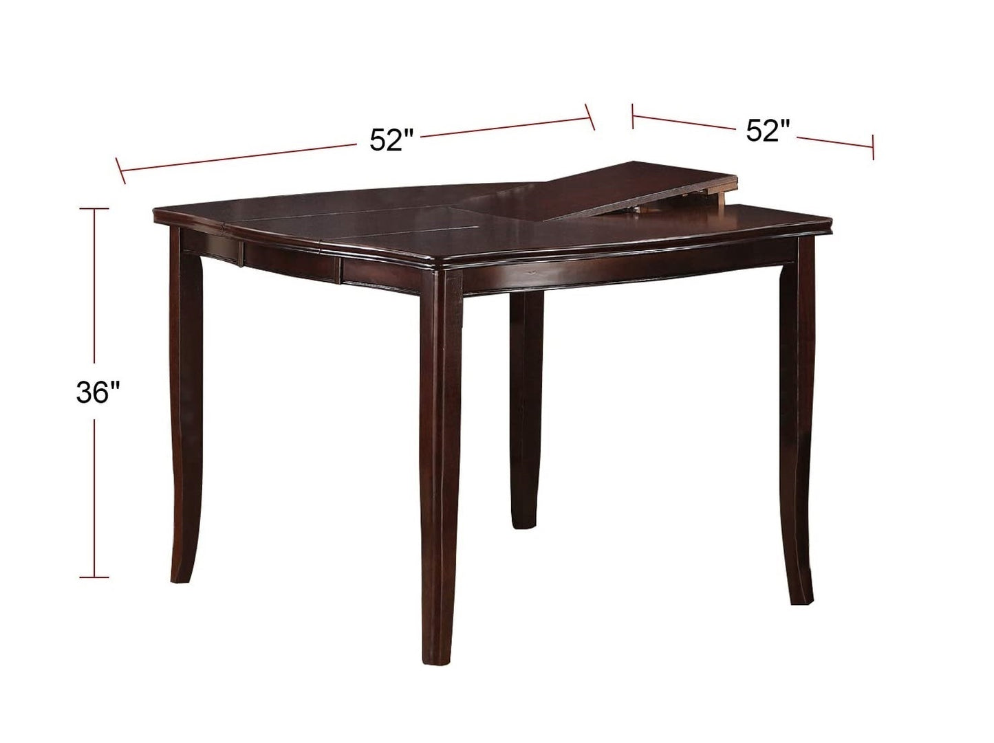 Birchwood Elegance: The Expandable Dining Experience