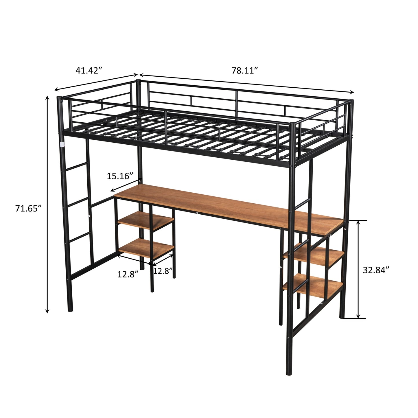 Elevate Loaf Bed with Desk