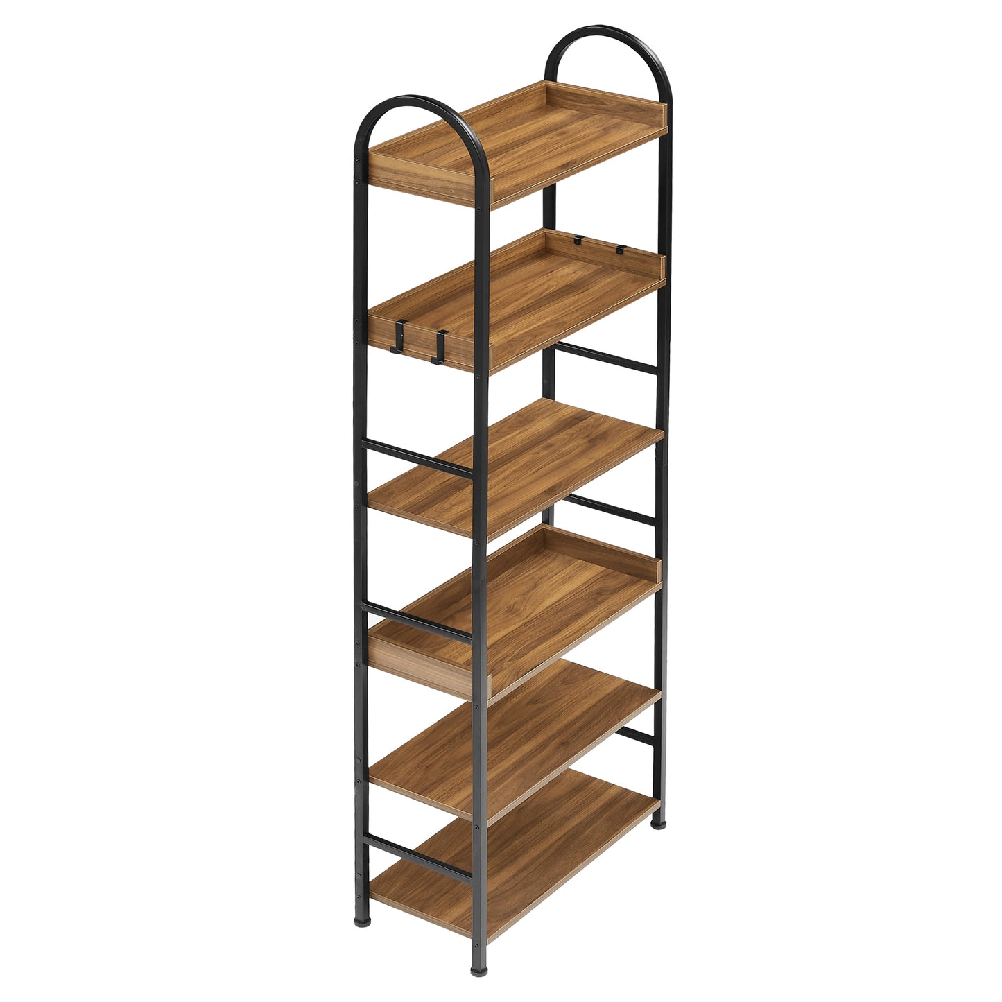 Tall Tower Bookcase - Brown