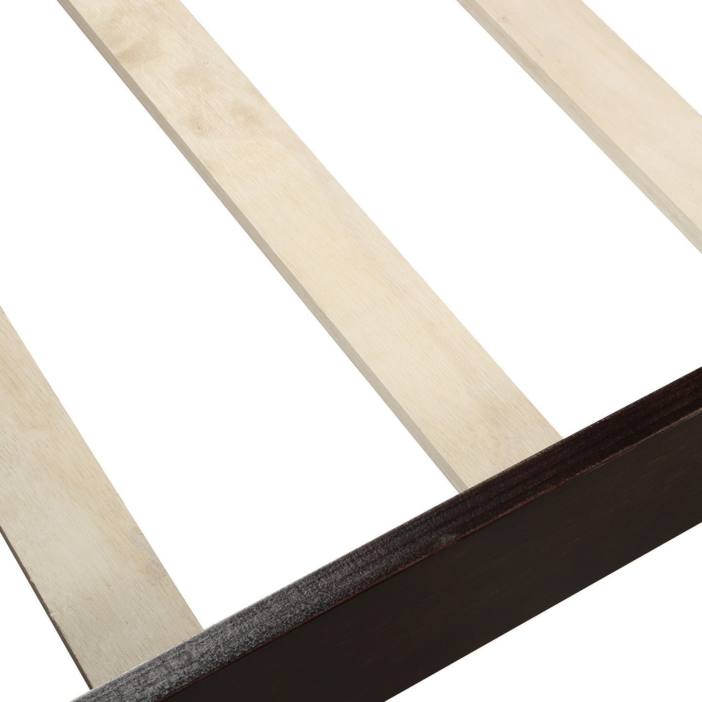 Urban Fusion Twin Size Wood Platform Bed - Espresso