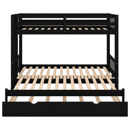 Espresso Dream Twin Trundle Bunk Bed