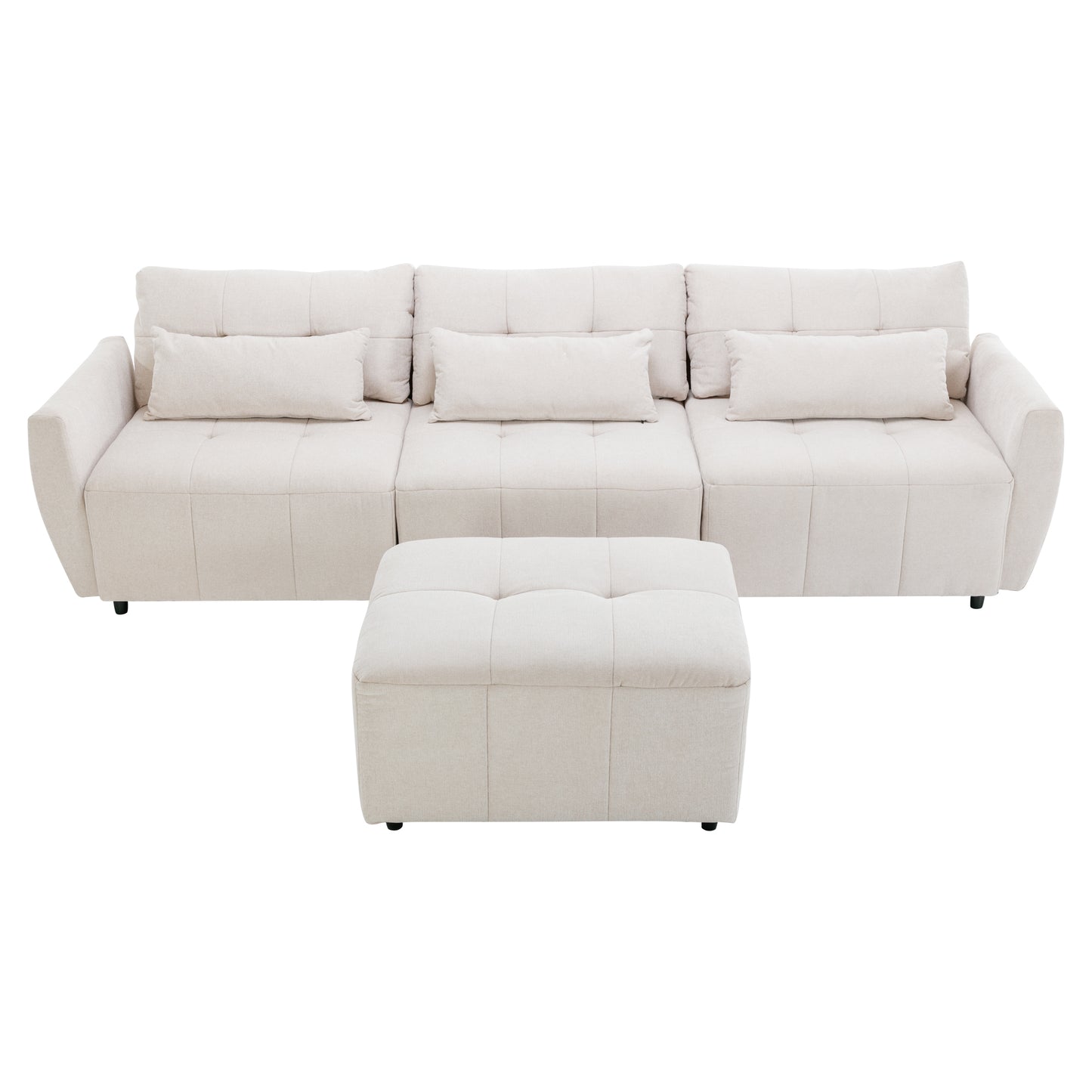 Luxury Comfort Convertible Sectional Sofa