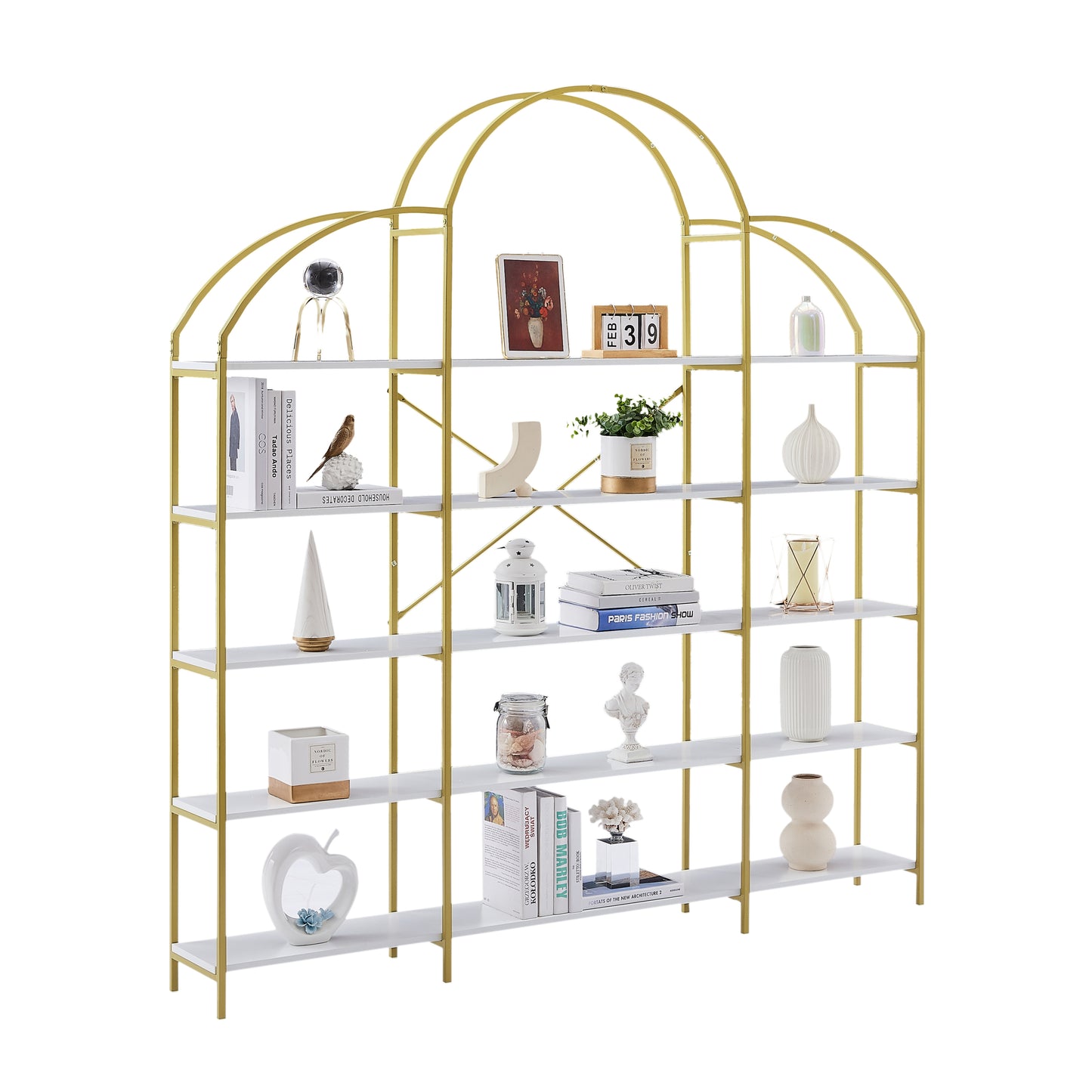 Golden Round 5-Tier Office Bookcase