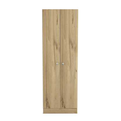 Storage Max Cabinet - Light Oak / Black