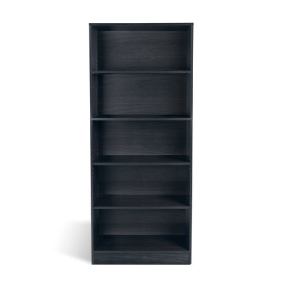 Oskar 5 Shelf Bookcase - Espresso