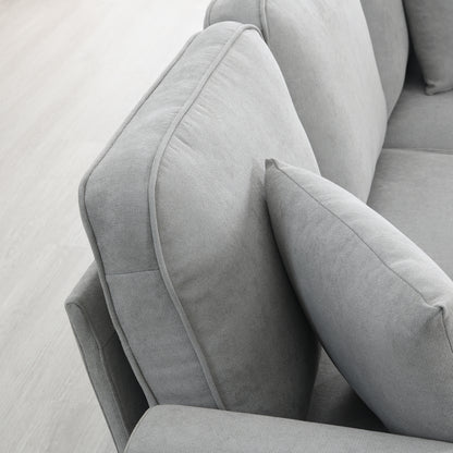 Elegant Comfort U-Shape Sectional Sofa Set