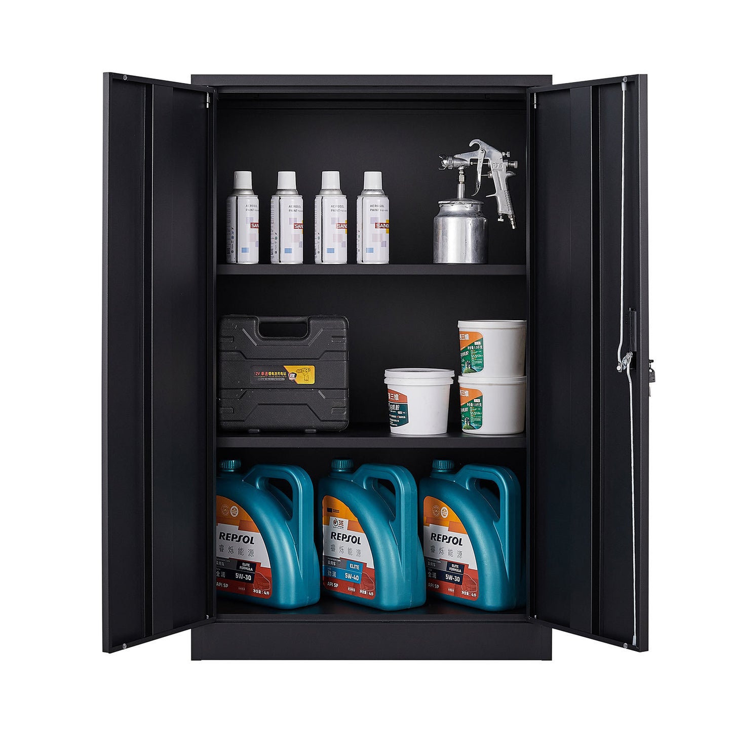 SecureGuard Storage Cabinet