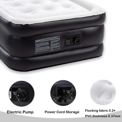 LuxAir Comfort+ Twin Air Mattress