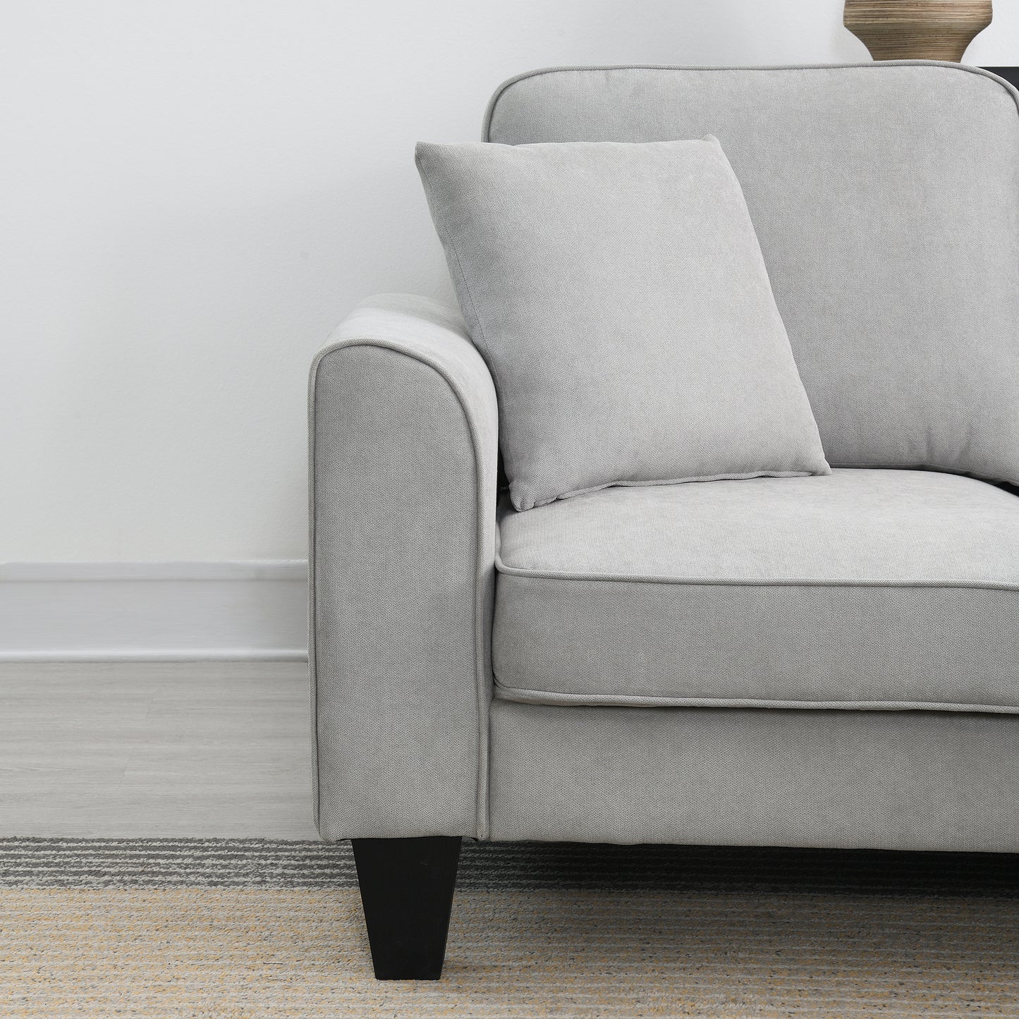 Elegant Comfort U-Shape Sectional Sofa Set