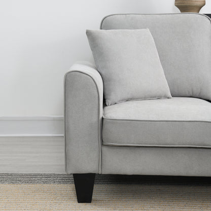 Elegant Comfort U-Shape Sectional Sofa Set