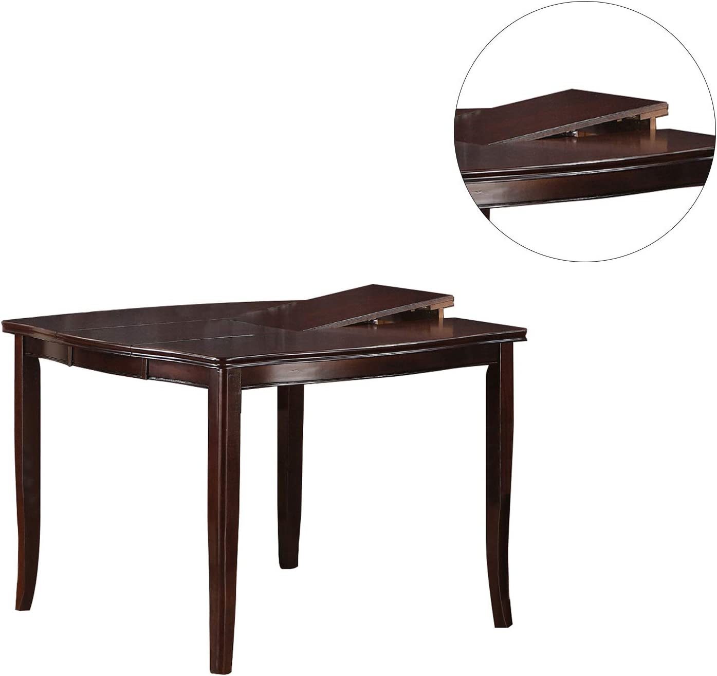 Birchwood Elegance: The Expandable Dining Experience