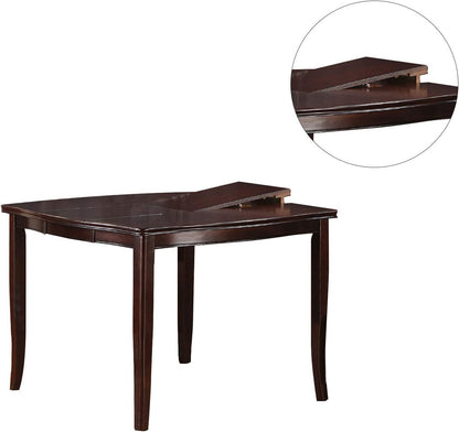 Birchwood Elegance: The Expandable Dining Experience