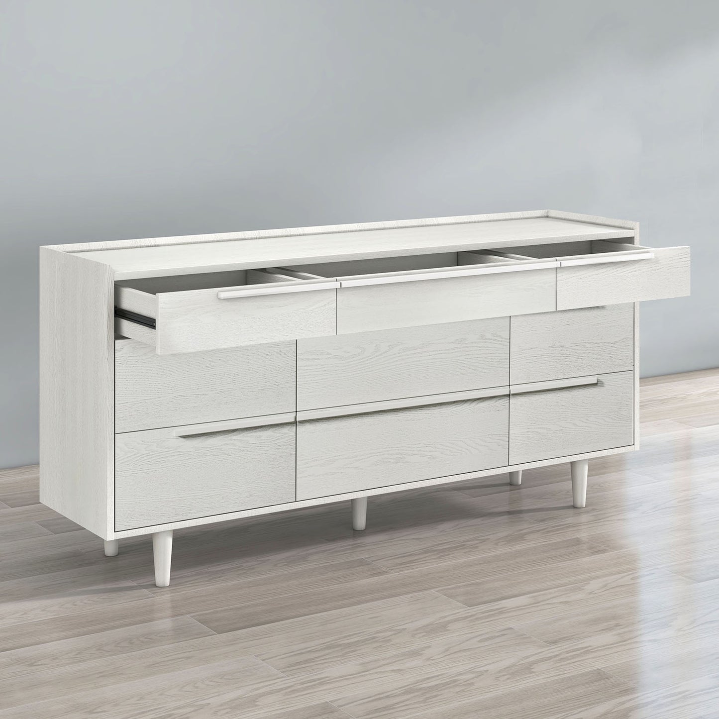 Elegance Wood 9-Drawer Dresser