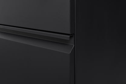 Swift Lock Mobile Storage Cabinet With Leather Cushion - Black