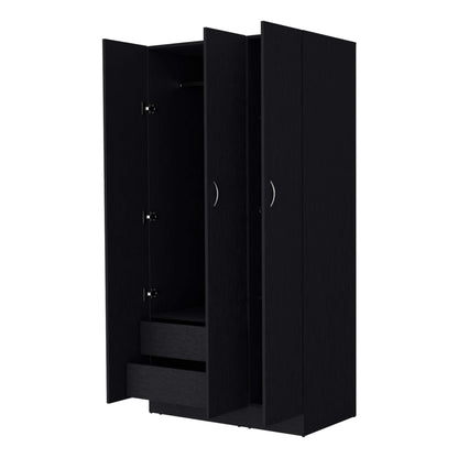 Elegant Ebony Wardrobe