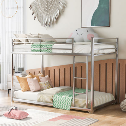 Silver Skyline Twin Bunk Bed