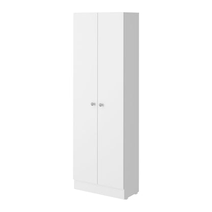 Greyson Tall Storage Cabinet - White