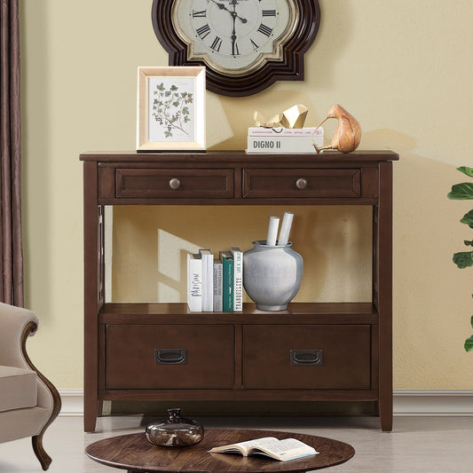 Rustic Charm Console Table