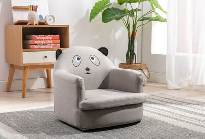 Panda Kids Sofa Chair - Grey
