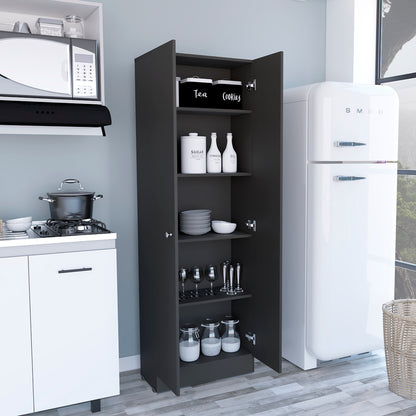 Max Storage Pantry Cabinet - Black