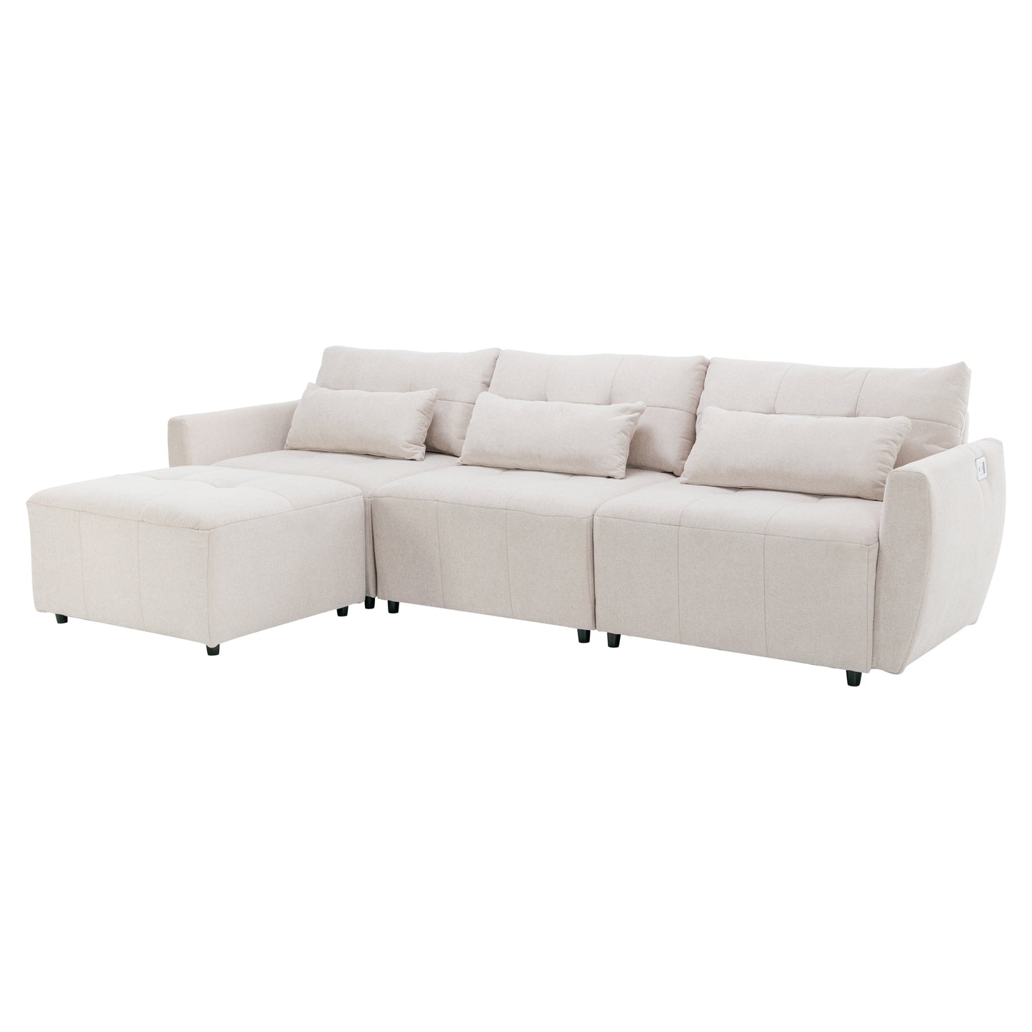 Luxury Comfort Convertible Sectional Sofa