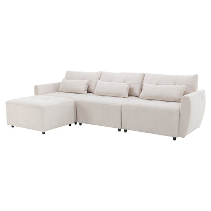Luxury Comfort Convertible Sectional Sofa