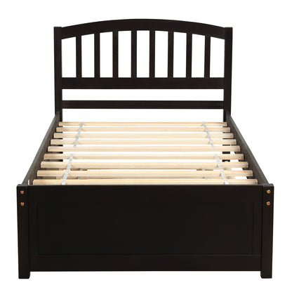 Elegant Dreamwood Twin Trundle Bed