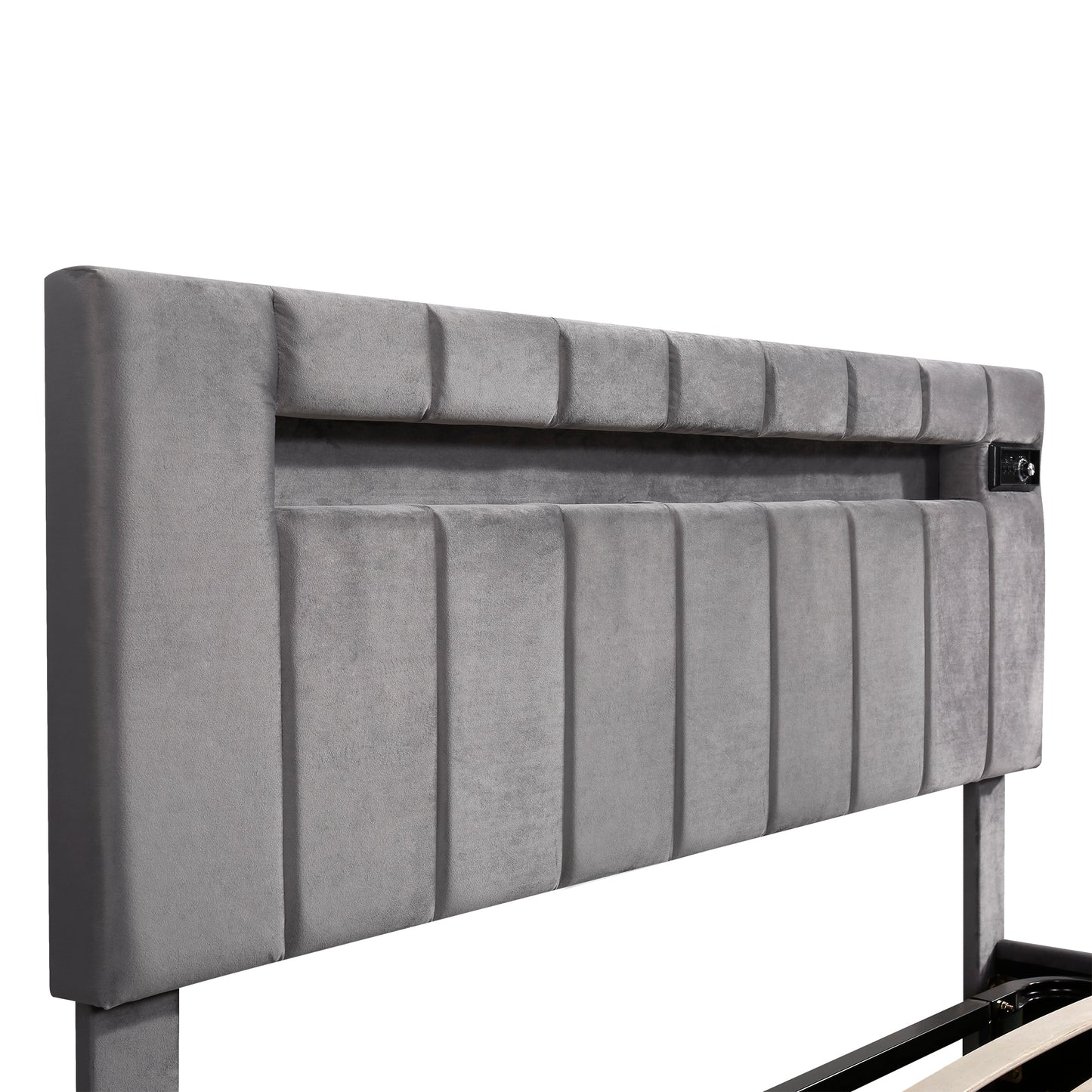 Luxury Dream Bed - Full Size with LED light, Bluetooth Player and USB Charging