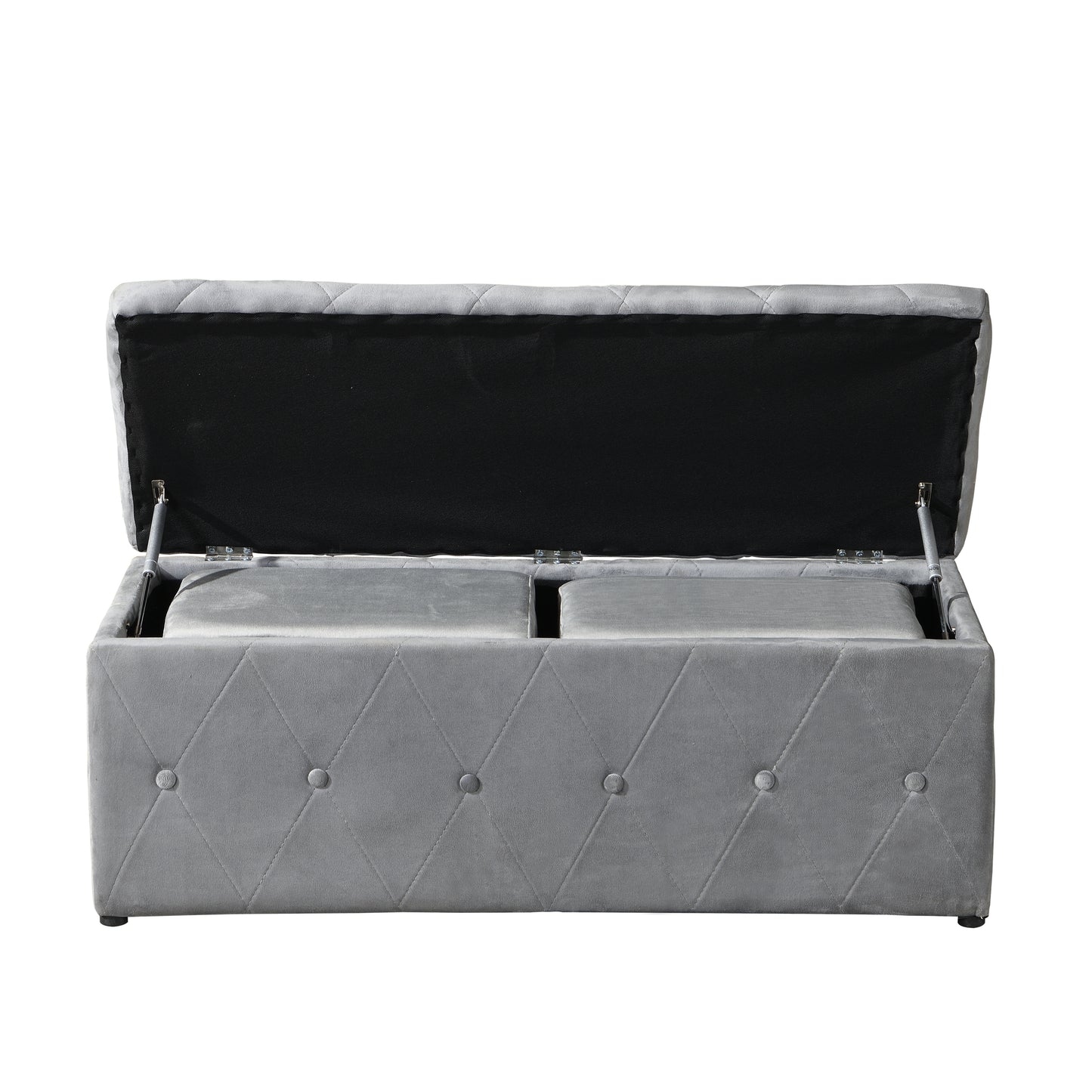 Ottoman Set - Light Gray