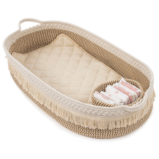 Cotton Clouds Baby Changing Basket