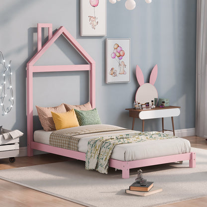 Pink Dream House Bed
