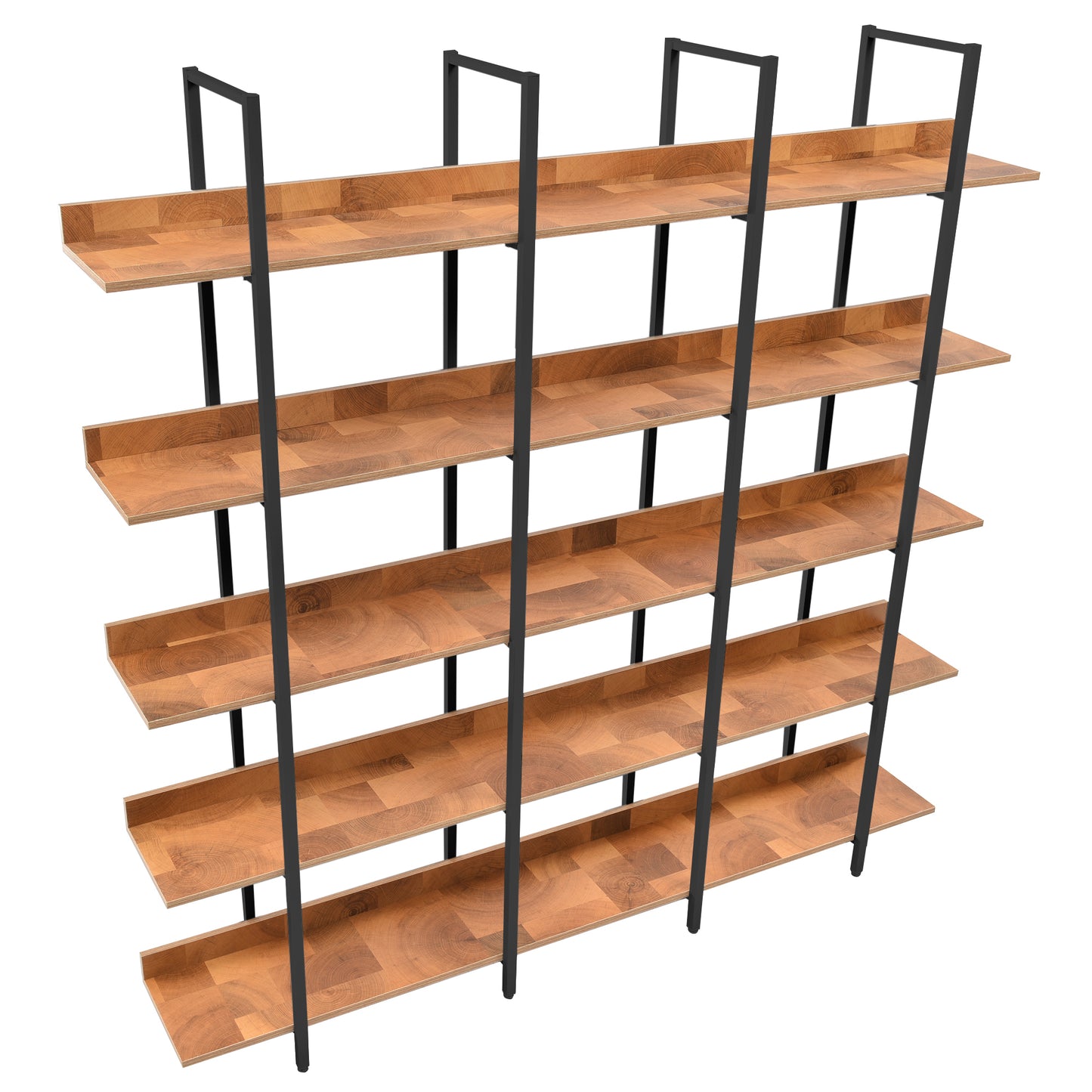 Vintage Metal Bookshelf