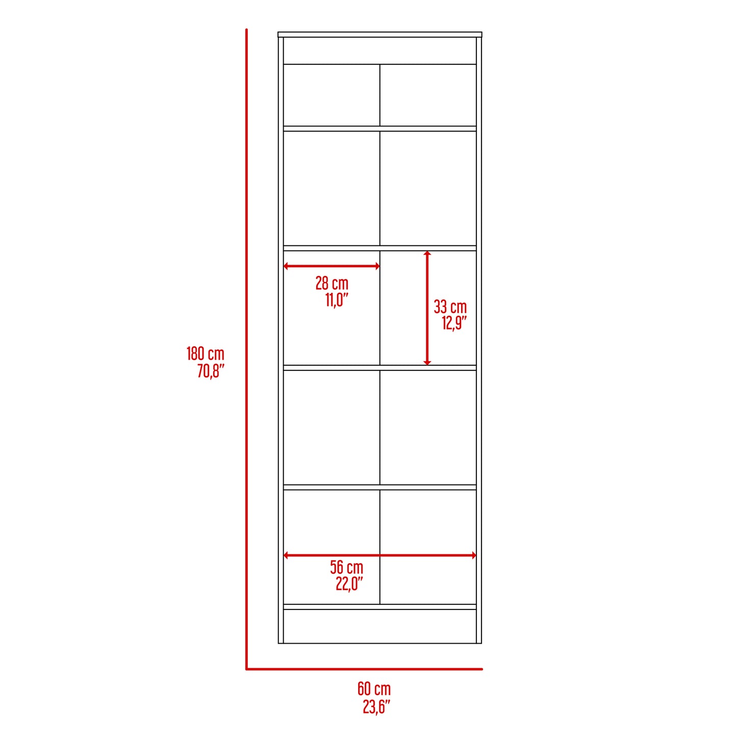 Max Storage Pantry Cabinet - Black