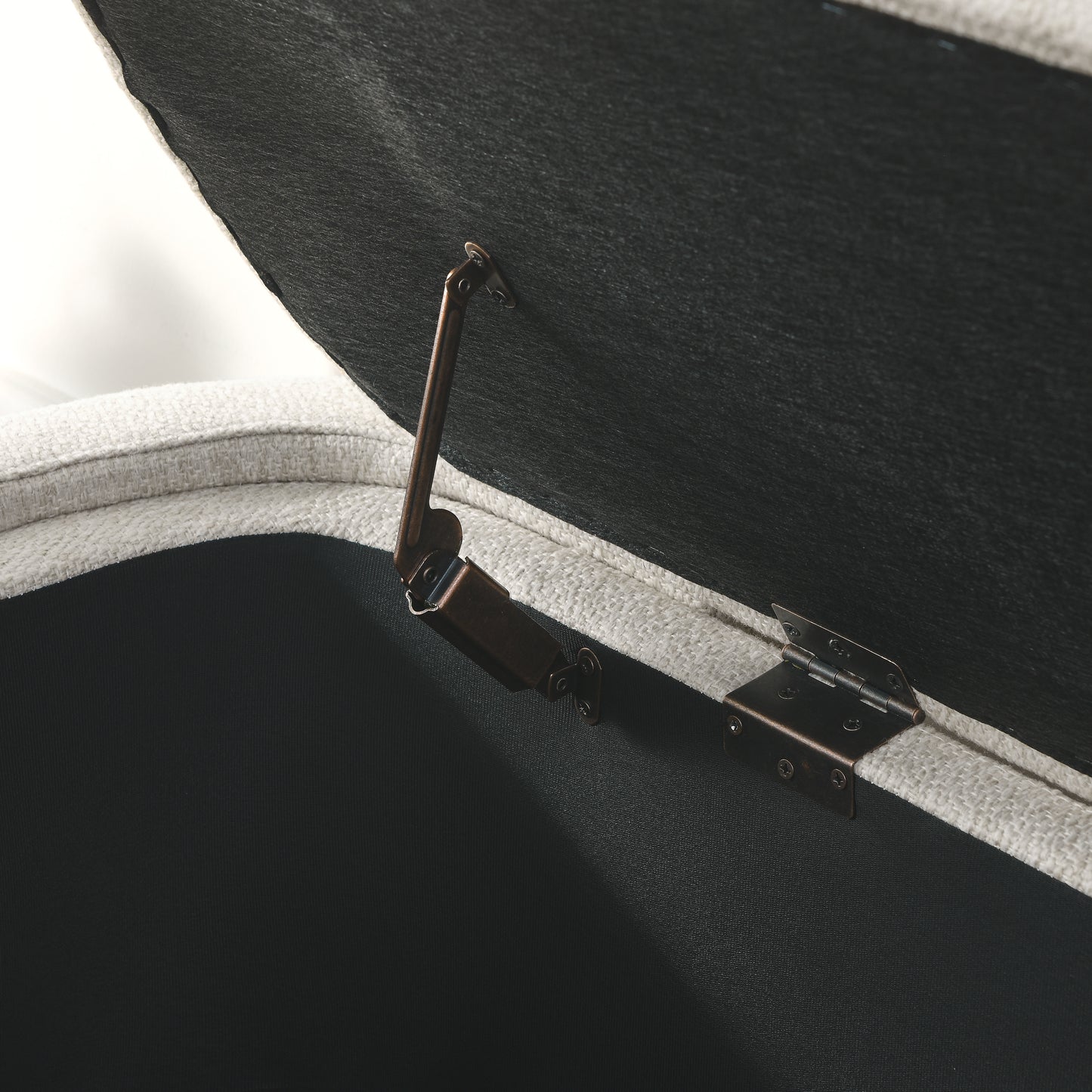 Elegant Haven Linen Storage Bench