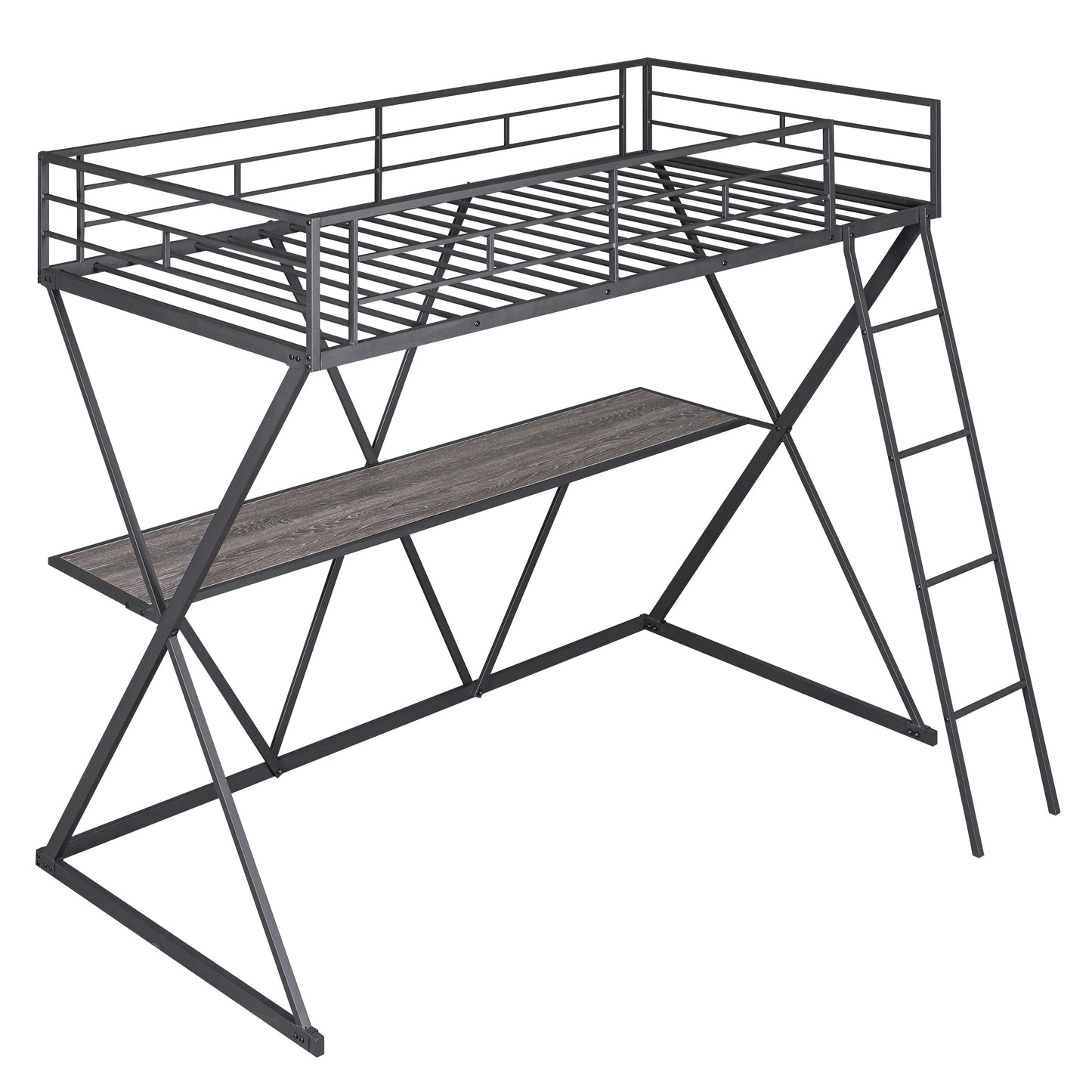 Sleek X Loft Bed