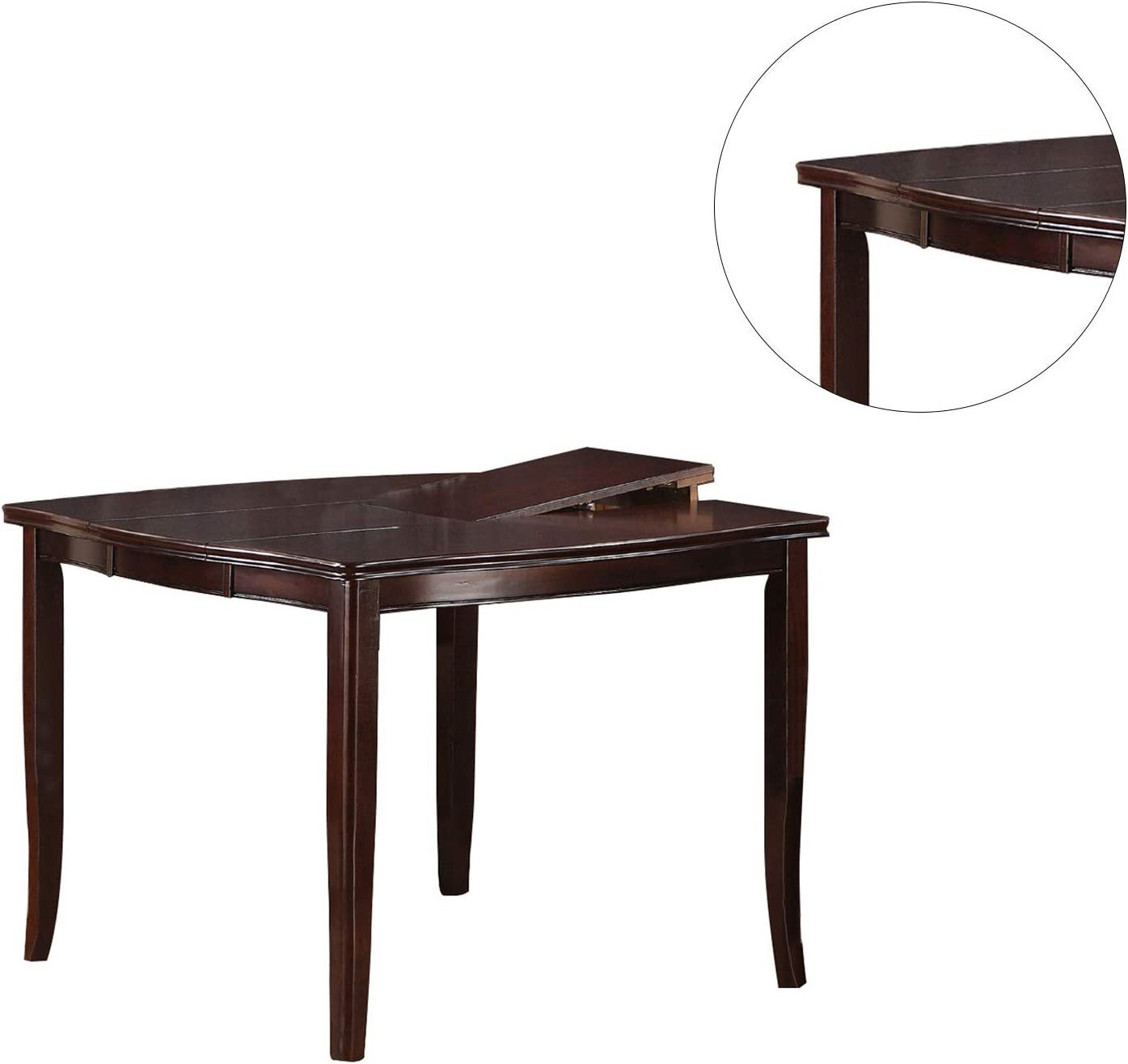 Birchwood Elegance: The Expandable Dining Experience