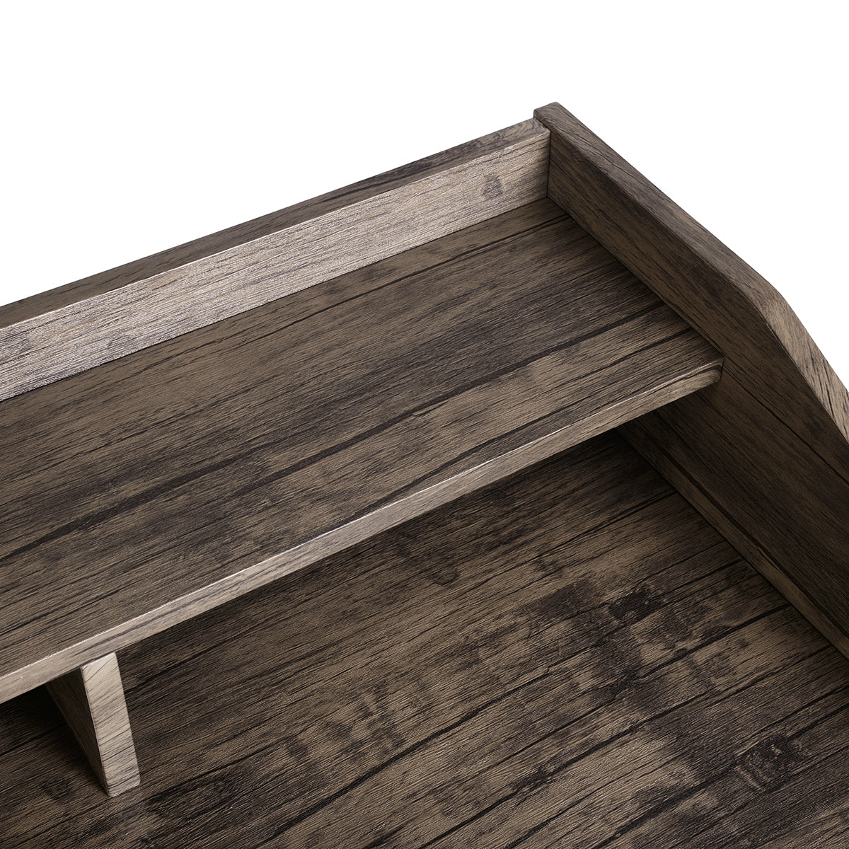 Cubi Computer Desk - Beige & White