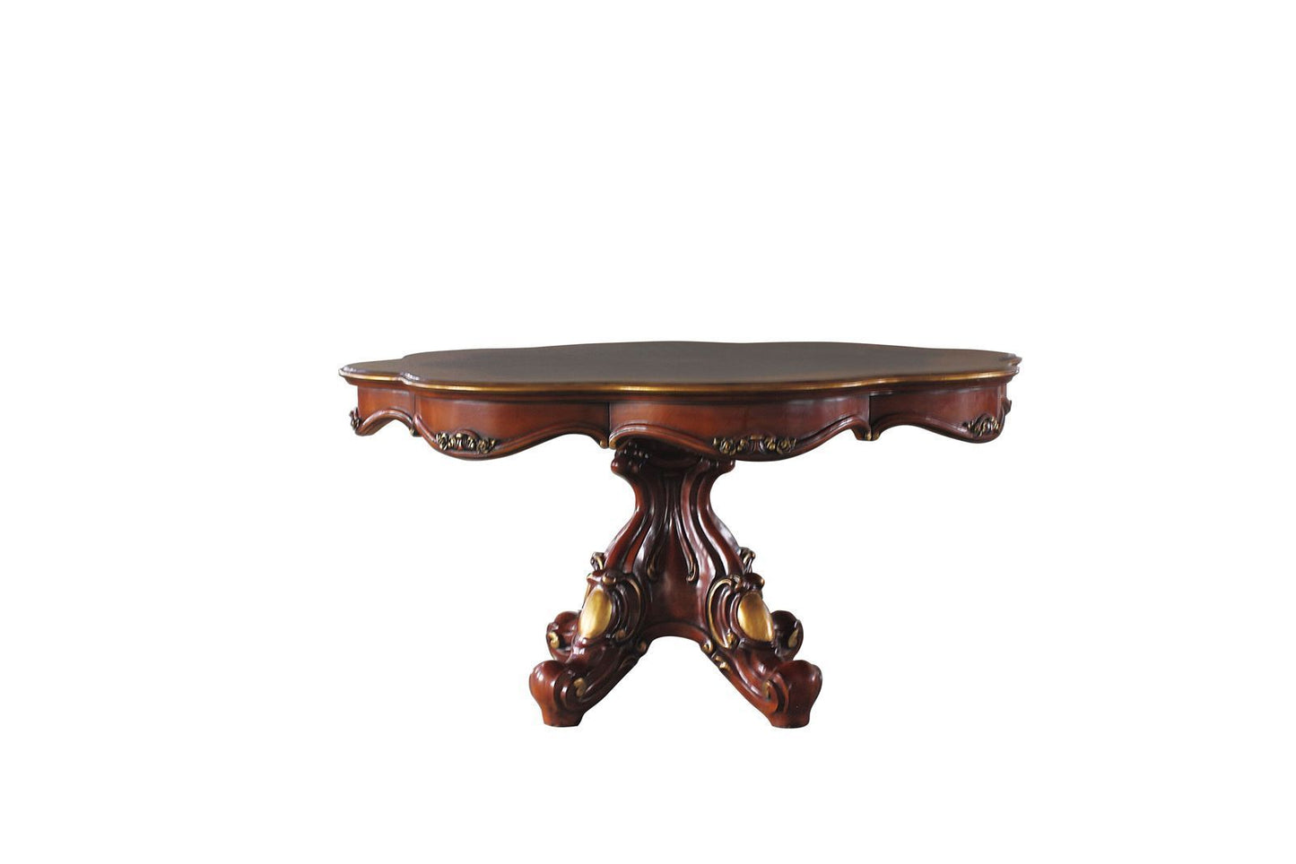 Elegant Cherry Oak Dining Table