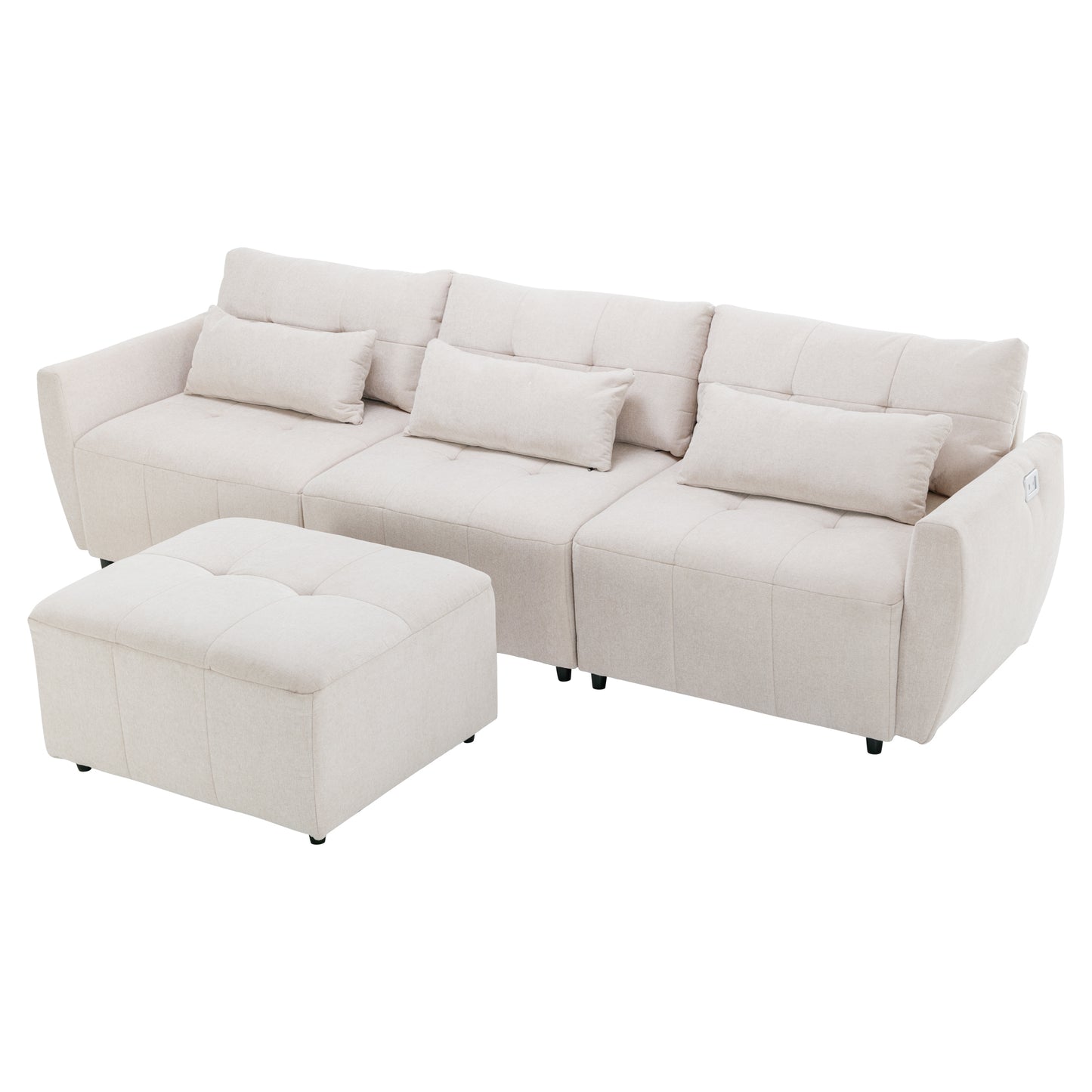 Luxury Comfort Convertible Sectional Sofa