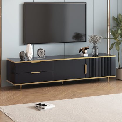Matrix Modern TV Stand - Black