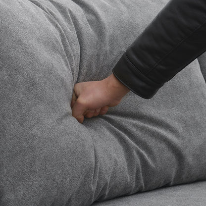 Luxury Comfort Living: Modern L-Shaped Sectional Sofa