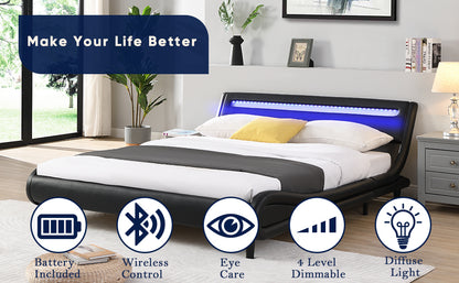 WaveGlow Queen Bed Frame