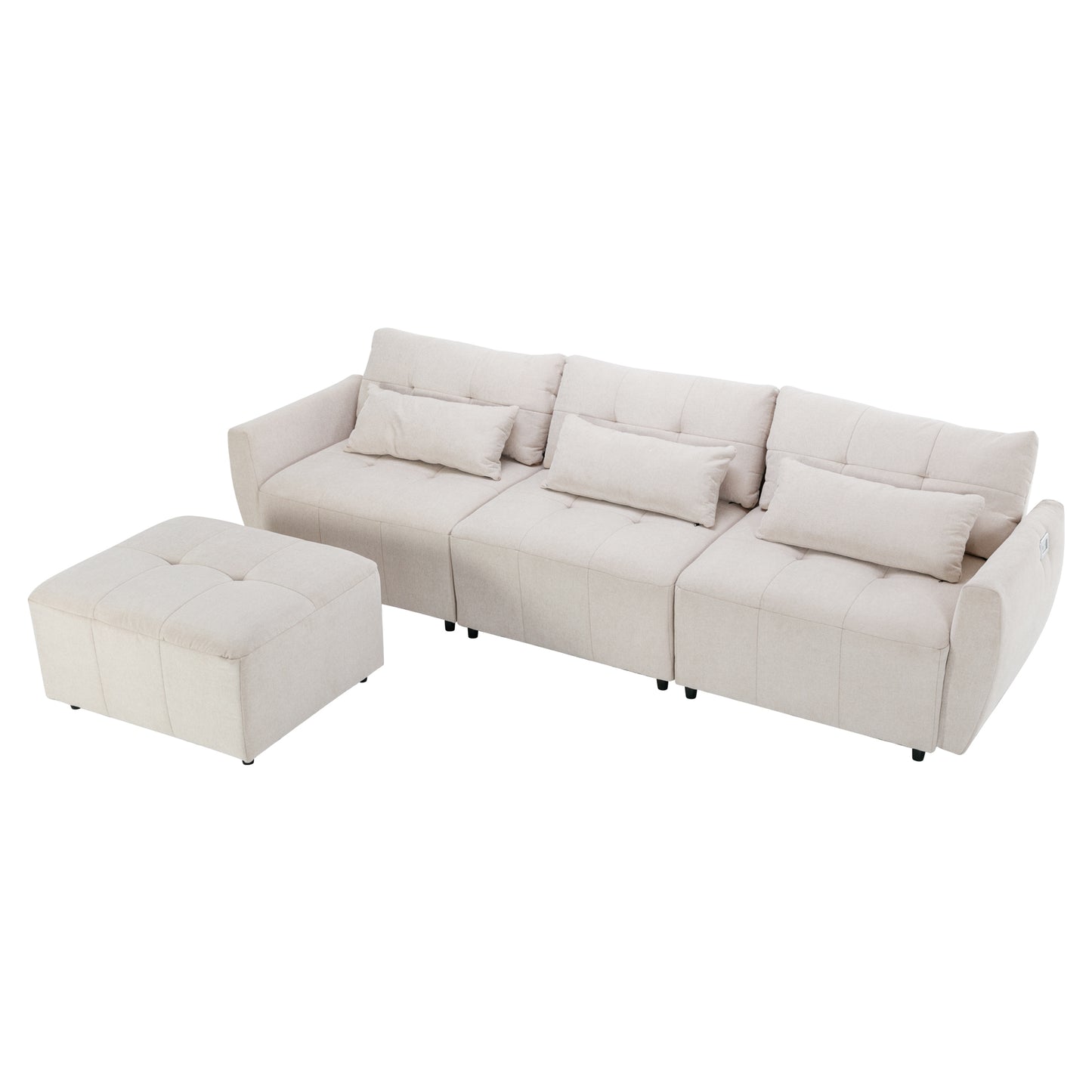 Luxury Comfort Convertible Sectional Sofa