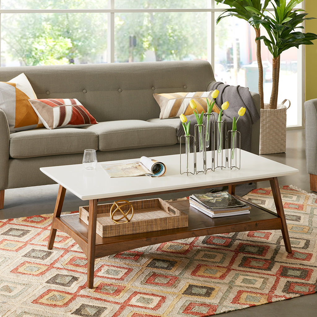 Parker coffee table - White