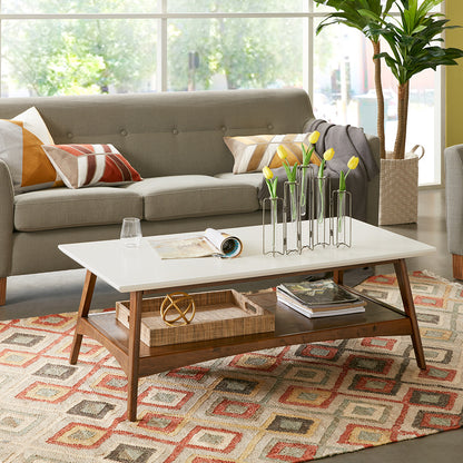 Parker coffee table - White