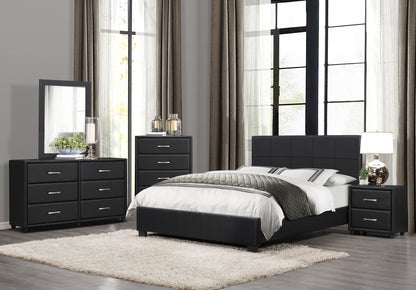 Elegant Ebony Chest of Drawers