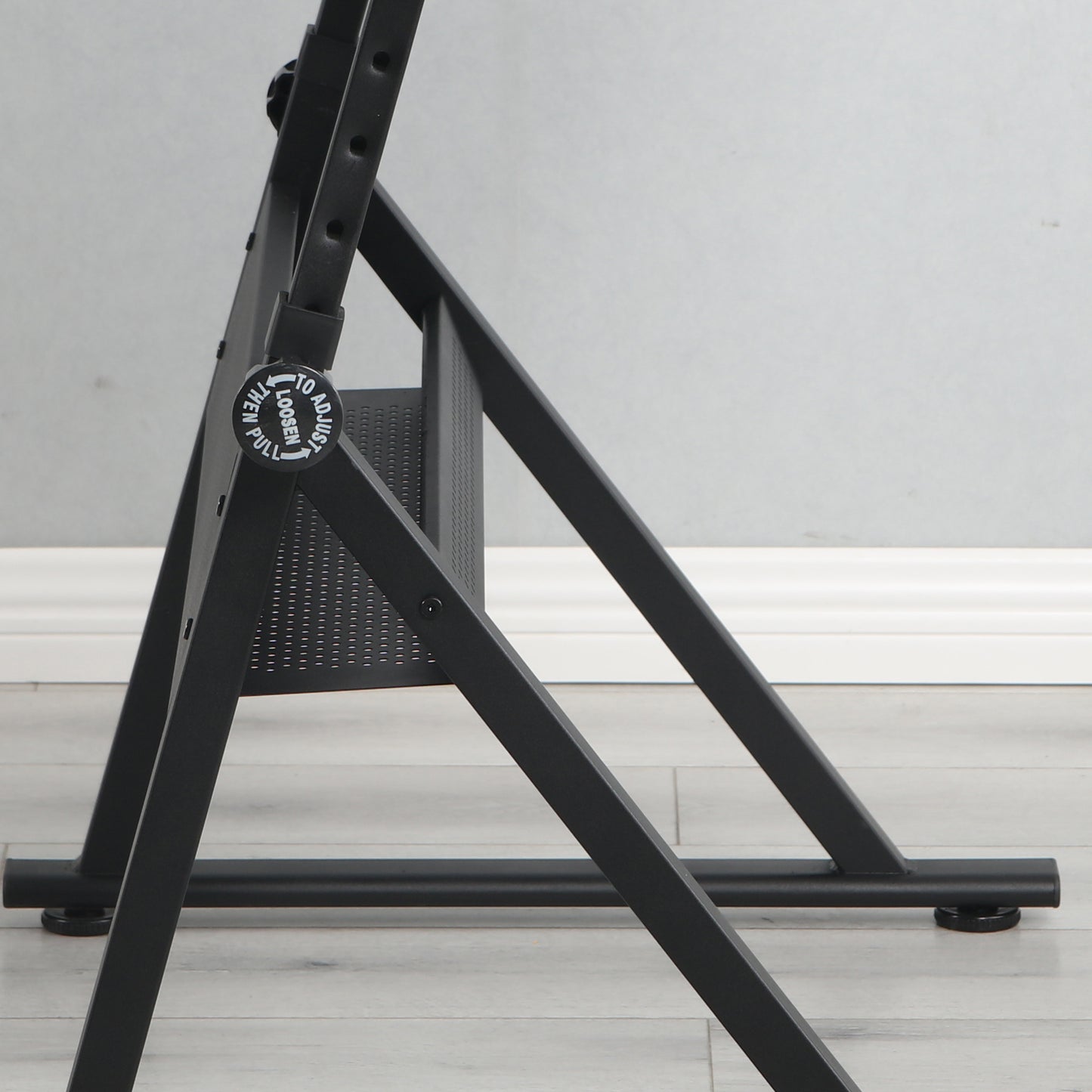 Adjustable tempered glass drafting printing table with chair