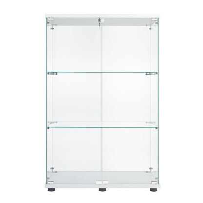 Luminous Glass Showcase Cabinet